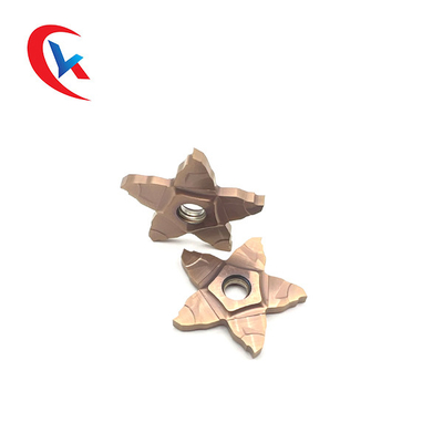 5-seitige Pentagon-Nutbreite 1,0–3,0 mm Cutting Edge Processing Solutions Hartmetall-Nuteinsätze
