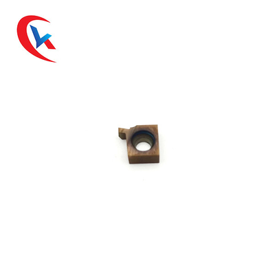 Vorbildliches automatisches Werkzeug-Bronzebeschichtungs-Karbid der Drehbank-6GR, das Einsätze HRA91.8 fugt