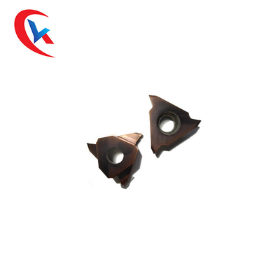 Flache Abflussrinne das Blatt, welches das Karbid des Werkzeug-GBA43L200-R100 fugt Einsätze kerbt