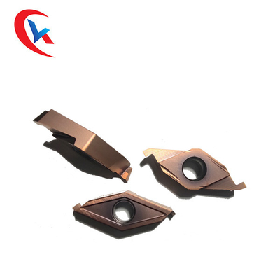 Wolframhartmetalleinsätze CNC-Blatt-VB1604R-150, die das Werkzeug-Karbid fugt Einsätze kerben