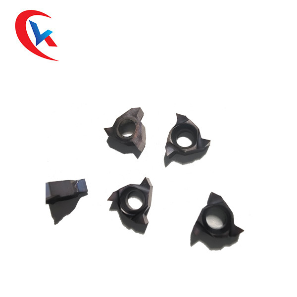 Cnc-Hartmetalleinsatz-Gewindeschneidwerkzeug NC-Blatt 06NRA60 92 HRC für Metalldrehbank