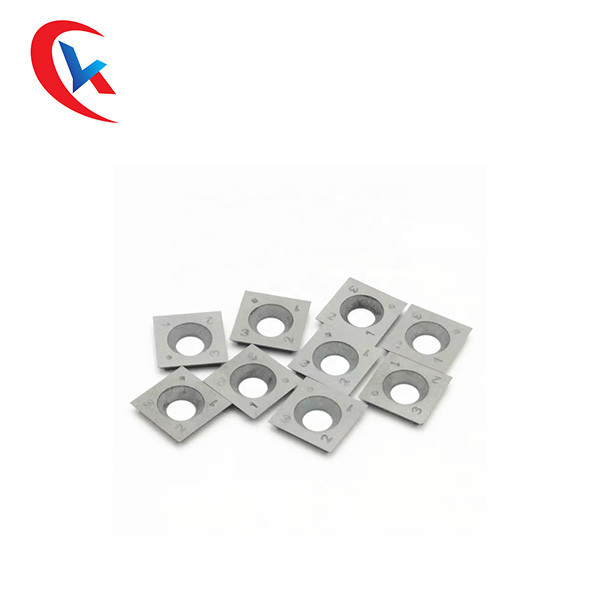 Quadrat-hölzerne Hobel-Hartmetalleinsätze 15*15*2.5mm 14*14*2mm für das Sprühen